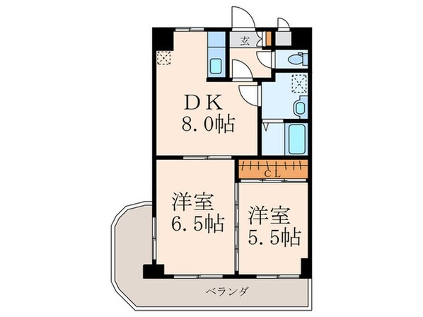 ロイヤルマジェスティの物件間取画像